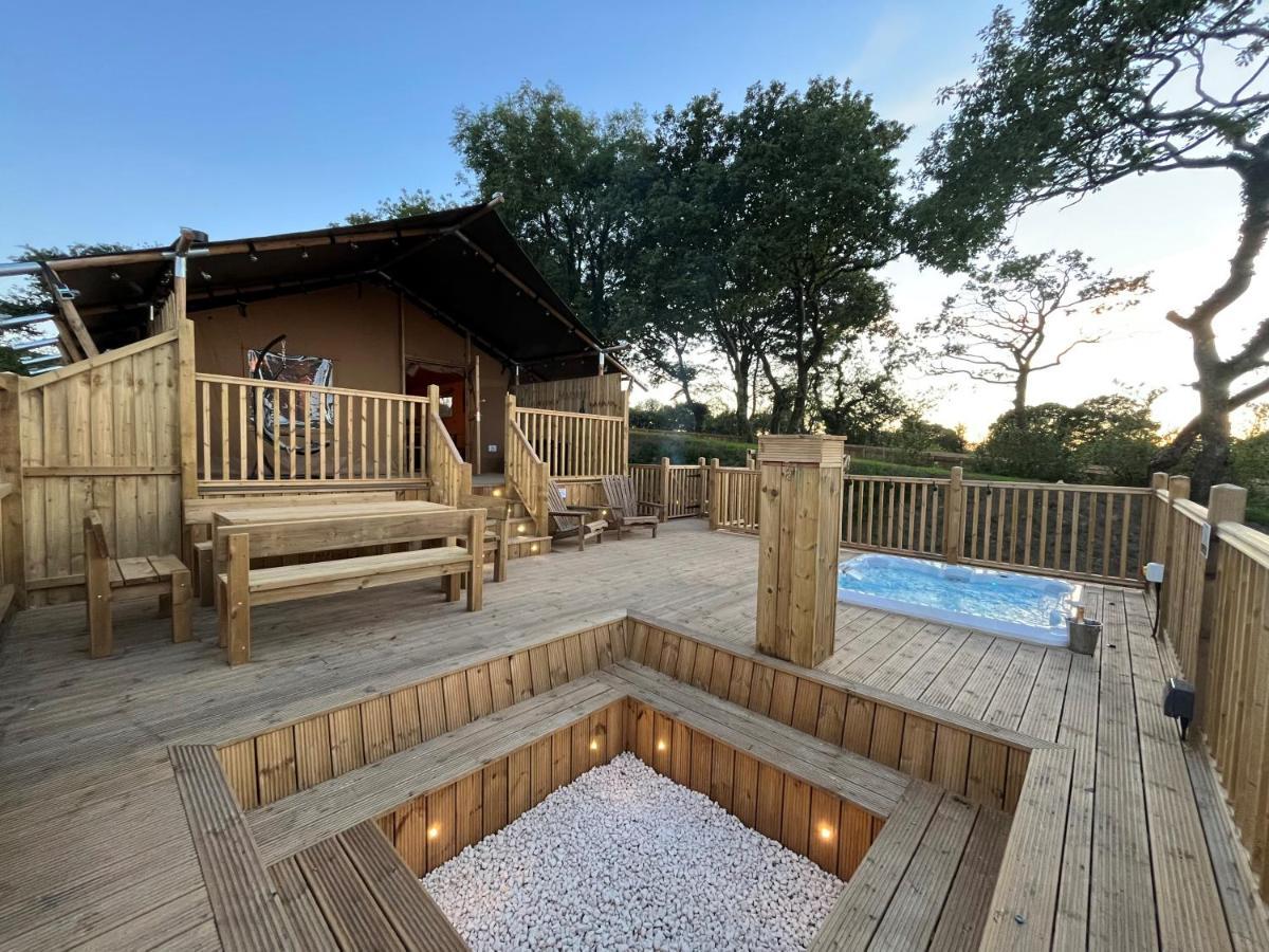 Aladdin Safari Tent Tenby Dış mekan fotoğraf